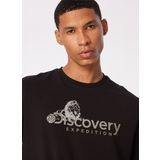Discovery Expedition D4SM-TST3311 Siyah Bisiklet Yaka Basic Baskılı Erkek T-shirt