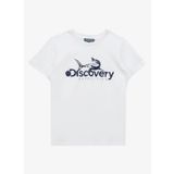 Discovery Expedition D4SU-TST 3300 Kırık Beyaz Baskılı Unisex T-Shirt