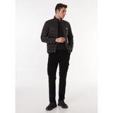 Discovery Expedition D4WM-PNT3344 Jogger Nakışlı Siyah Erkek Kargo Pantolon