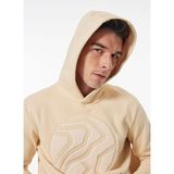 Discovery Expedition D4WM-SWT3076 Açık Kahve Erkek Kapüşon Relaxed Baskılı Sweatshirt