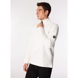 Discovery Expedition D4WM-SWT3208 Kırık Beyaz Erkek Dik Relaxed Kapitone Sweatshirt