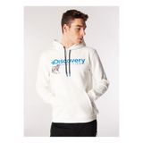 Discovery Expedition D4WM-SWT3261 Kırık Beyaz Erkek Kapüşon Relaxed Baskılı Sweatshirt