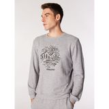 Discovery Expedition D4WM-SWT3355 Antrasit Melanj Erkek Bisiklet Basic Melanj Sweatshirt