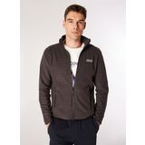 Discovery Expedition D4WM-SWT3994 Antrasit Dik Basic Düz Polar Erkek Sweatshirt