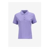 Discovery Expedition D5SL-TST3598 Lila Basic Düz Kadın Polo T-Shirt