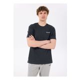 Discovery Expedition D5SM-TST3783 Siyah Bisiklet Yaka Relaxed Düz Erkek T-Shirt