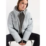 Discovery Expedition D5WL-MNT3677 Gri Crop Kadın Spor Mont