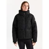 Discovery Expedition D5WL-MNT3677 Siyah Crop Kadın Spor Mont