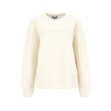 Discovery Expedition D5WL-SWT3588 Ekru Dik Yaka Relaxed Nakışlı Kadın Sweatshırt