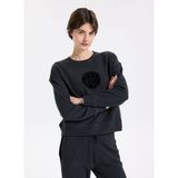 Discovery Expedition D5WL-SWT3596 Antrasit Kadın Relaxed Sweatshirt