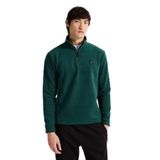 Discovery Expedition D5Wm-Swt3300 Koyu Yeşil Fermuarlı Yaka Basic Düz Erkek Polar Sweatshırt, L