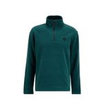 Discovery Expedition D5WM-SWT3300 Koyu Yeşil Fermuarlı Yaka Basic Düz Erkek Polar Sweatshırt - XL