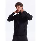 Discovery Expedition D5Wm-Swt3301 Dik Yaka Basic Düz Erkek Polar Sweatshırt, Siyah, XXL