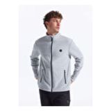 Discovery Expedition D5WM-SWT3301 Gri Dik Basic Erkek Polar Sweatshırt