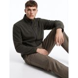 Discovery Expedition D5WM-SWT3301 Haki Erkek Polar Sweatshırt - XL