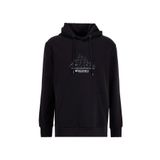 Discovery Expedition D5WM-SWT3869 Siyah Kapüşon Yaka Relaxed Baskılı Erkek Sweatshırt - XL