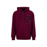 Discovery Expedition D5WM-SWT3881 Kapüşon Yaka Relaxed Baskılı Sweatshırt, XL, 5003276510, Bordo, erkek