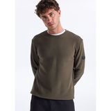 Discovery Expedition D5WM-SWT3940 Haki Relaxed Fit Erkek Sweatshirt