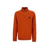 Discovery Expedition D5WM-SWT3941 Koyu Turuncu Dik Yaka Relaxed Düz Sweatshırt, XL, 5003264295, Koyu Turuncu, erkek
