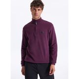 Discovery Expedition D5WM-SWT3941 Mor Dik Relaxed Fit Erkek Sweatshirt
