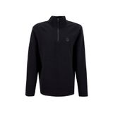 Discovery Expedition D5Wm-Swt3986 Dik Yaka Relaxed Düz Erkek Sweatshırt, Siyah, Xl