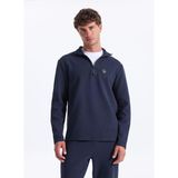 Discovery Expedition D5WM-SWT3986 Lacivert Erkek Dik Relaxed Sweatshirt