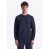 Discovery Expedition D5Wm-Swt3987 Bisiklet Yaka Relaxed Düz Erkek Sweatshırt, Lacivert, 2Xl