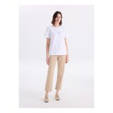 Discovery Expedition D6SL-PNT3541 Bej Kadın Chino Pantolon