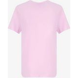 Discovery Expedition D6SL-TST3583 Pembe Bisiklet Relaxed Düz Kadın T-Shirt - XS