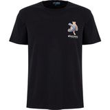 Discovery Expedition D6SM-TST3680 Siyah Bisiklet Yaka Relaxed Düz Erkek T-Shirt - 2XL