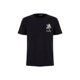 Discovery Expedition D6SM-TST3680 Siyah Bisiklet Yaka Relaxed Düz Erkek T-Shirt