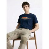 Discovery Expedition D6SM-TST3705 Lacivert Bisiklet Relaxed Baskılı Erkek T-Shirt - 2XL