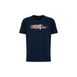 Discovery Expedition D6SM-TST3705 Lacivert Bisiklet Yaka Relaxed Baskılı Erkek T-Shirt