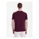 Discovery Expedition D6SM-TST3706 Bordo Bisiklet Relaxed Baskılı Erkek T-Shirt