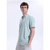 Discovery Expedition D6SM-TST3708 Mint Relaxed Düz Erkek Polo T-Shirt