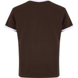 Discovery Expedition D6SM-TST3709 Kahve Bisiklet Relaxed Baskılı Erkek T-Shirt - XL