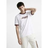 Discovery Expedition D6SM-TST3709 Kırık Beyaz Bisiklet Relaxed Baskılı Erkek T-Shirt