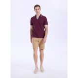 Discovery Expedition D6SM-TST3720 Bordo Erkek Polo T-Shirt