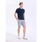 Discovery Expedition D6SM-TST3721 Lacivert Erkek Polo T-Shirt