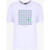 Discovery Expedition D6SM-TST3737 Beyaz Bisiklet Relaxed Düz Erkek T-Shirt - XL