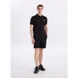 Discovery Expedition D6SM-TST3754 Siyah Relaxed Fit Erkek Polo T-Shirt
