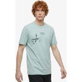 Discovery Expedition D6SM-TST3782 Mint Bisiklet Yaka Relaxed Baskılı Erkek T-Shirt - XL