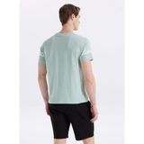 Discovery Expedition D6SM-TST3783 Mint Bisiklet Yaka Relaxed Fit Erkek T-Shirt - 2XL