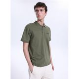 Discovery Expedition D6Sm-Tst3800 Polo T-Shirt, M, 5003329870, Haki, Erkek