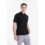 Discovery Expedition D6SM-TST3801 Siyah Erkek Polo T-Shirt