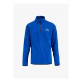 Discovery Expedition Dik Yaka Basic Polar Sweatshirt, XL, 5003159518, Mavi, Erkek