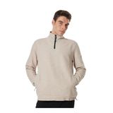 Discovery Expedition Dik Yaka Relaxed Sweatshirt, L, 5003162350, Bej, erkek