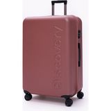 Discovery Expedition Discovery Büyük Boy Valiz – Ultra Hafif, Darbe Dayanıklı, 360° Sessiz Tekerlek, Tsa Kilit - Pembe