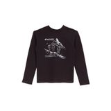 Discovery Expedition Erkek Çocuk Bisiklet Yaka Relaxed Baskılı T-Shirt, 5-6 Yaş, 5003160454, Siyah, Erkek Çocuk