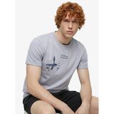 Discovery Expedition Gri Erkek %100 Pamuk T-Shirt D6SM-TST3782